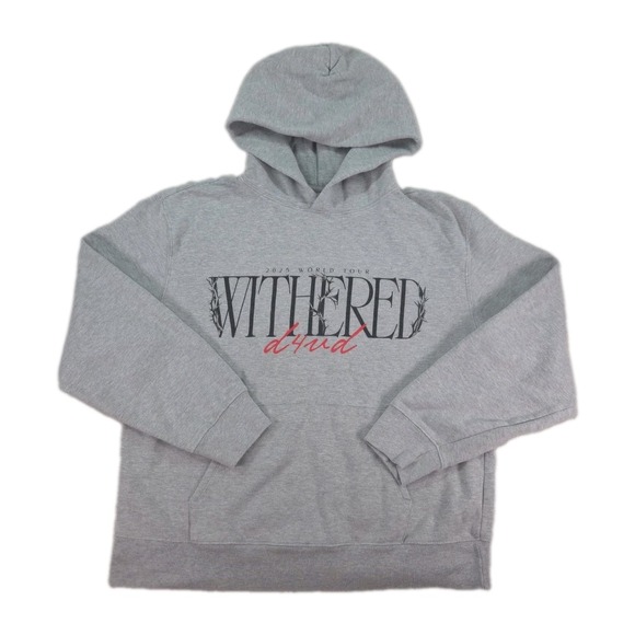 D4vd Other - D4vd Withered 2025 World Tour Hoodie Size Large